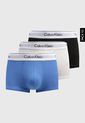 Bóxer x3 Negro-Azul-Marfil Calvin Klein de Calvin Klein