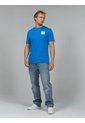 Camiseta Azul De Manga Corta Con Logo Calvin Klein de Calvin Klein