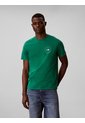 Camiseta Verde Con Gráfico De Logo Circular Calvin Klein de Calvin Klein