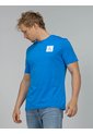 Camiseta Azul De Manga Corta Con Logo Calvin Klein de Calvin Klein