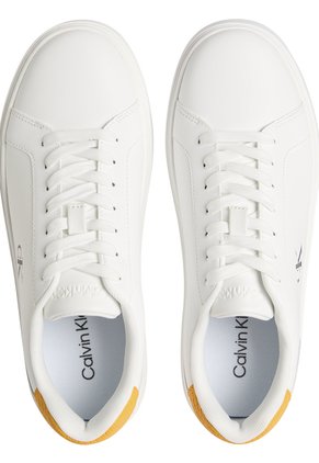 Tenis Blanco Clásicos Con Cordones Calvin Klein