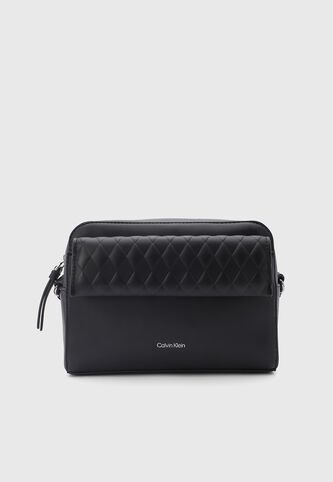 Bolso Manos Libres Calvin Klein Mini Quilt Negro Calvin Klein