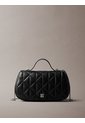 Bolso Negro De Mano Acolchado Calvin Klein de Calvin Klein