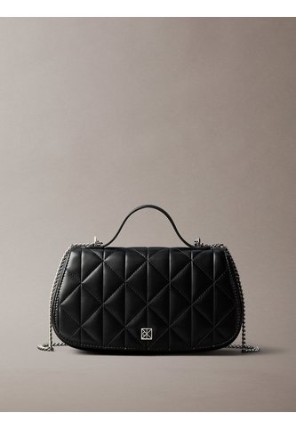 Bolso Negro De Mano Acolchado Calvin Klein Calvin Klein