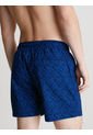 Bermuda De Baño Azul De Largo Medio Con Cordón Calvin Klein de Calvin Klein