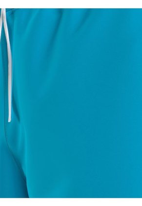 Bermuda De Baño Azul Corta Con Cinturilla Doble - Pride Calvin Klein