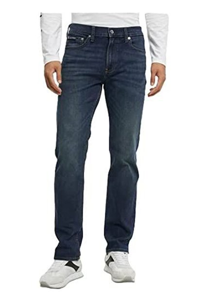 Jeans Azul Straight Avedon Calvin Klein