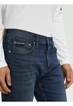 Jeans Azul Straight Avedon Calvin Klein