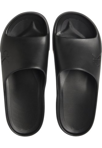 Sandalias Negro Tipo Slide Con Diseño Moderno Calvin Klein Calvin Klein