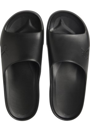 Sandalias Negro Tipo Slide Con Diseño Moderno Calvin Klein