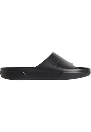 Sandalias Negro Tipo Slide Con Diseño Moderno Calvin Klein