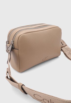 Bolso Manos Libres Calvin Klein Beige