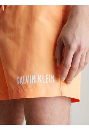 Bermuda De Baño Corta Con Cinturilla Doble - Intense Power Calvin Klein