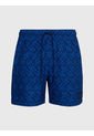 Bermuda De Baño Azul De Largo Medio Con Cordón Calvin Klein de Calvin Klein