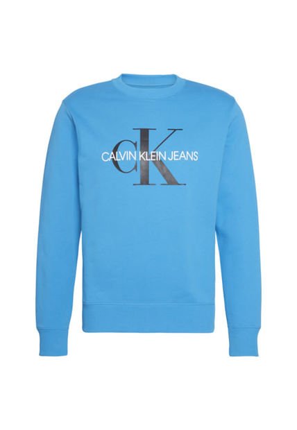 Sudadera Con Logo Y Monograma Azul Calvin Klein - Compra Ahora | Dafiti  Colombia