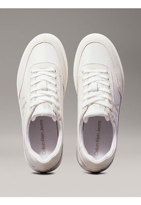 Tenis Blanco Classic Cupsole De Cuero Calvin Klein