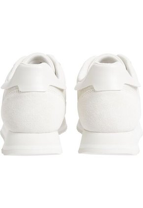 Tenis Blanco Deportivos Runner Con Monograma Calvin Klein