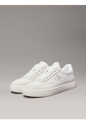 Tenis Blanco Classic Cupsole De Cuero Calvin Klein