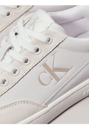 Tenis Blanco Classic Cupsole De Cuero Calvin Klein