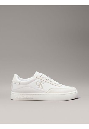 Tenis Blanco Classic Cupsole De Cuero Calvin Klein
