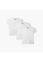 Paquete De 3 Camisetas Blancas Cuello V Calvin Klein de Calvin Klein