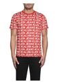 Camiseta Rojo Con Estampado De Logo Calvin Klein de Calvin Klein
