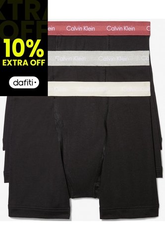 Pack De 3 Bóxers Brief Negro Para Hombre Calvin Klein Calvin Klein