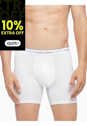 Pack De 3 Boxer Blanco Brief En Microfibra Calvin Klein Calvin Klein