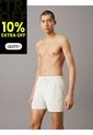 Traje Verde De Baño De Largo Medio Con Cordón - Logo Embroidery Calvin Klein de Calvin Klein
