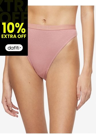 Pantie Rosada Tipo Bikini En Microfibra Cheeky Para Mujer Calvin Klein Calvin Klein
