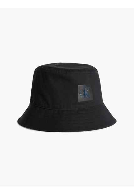 Sombrero De Pescador Con Logo Mujer Negro Calvin Klein