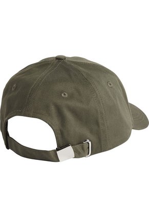 Gorra De Algodón Orgánico Con Logo Hombre Verde Calvin Klein