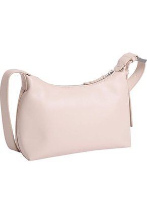 Bolso Rosado Cruzado Con Mini Logo Grabado Calvin Klein