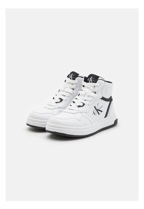 Tenis Blanco Altas Con Cordones Para Niño Calvin Klein