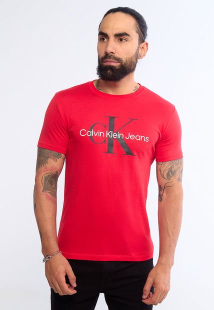 Camiseta Calvin Klein Rojo