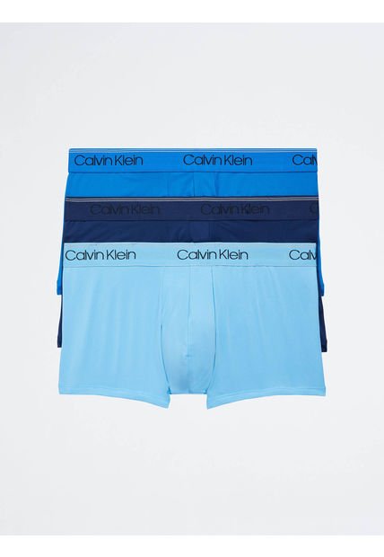 Pack Azul De 3 Boxer - Micro Stretch Calvin Klein