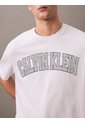 Camiseta Blanca Logo Curve Varsity Calvin Klein de Calvin Klein