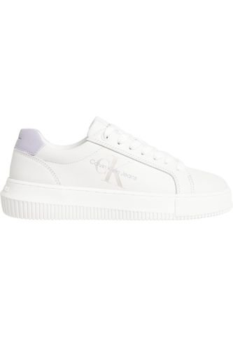 Tenis Blanco De Cuero Con Diseño De Perla Calvin Klein Calvin Klein