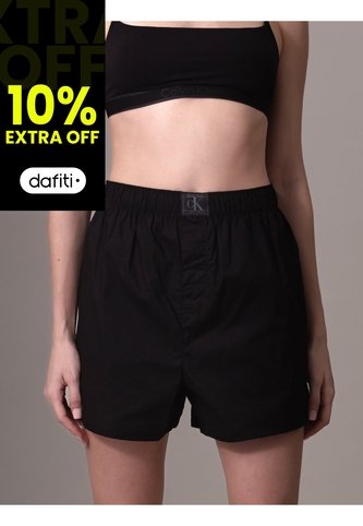 Boxer Negro Negro Woven - 1996 Fashion Lounge Calvin Klein Calvin Klein
