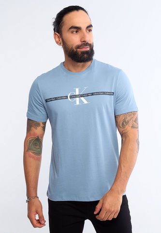 Camiseta Calvin Klein Azul Calvin Klein