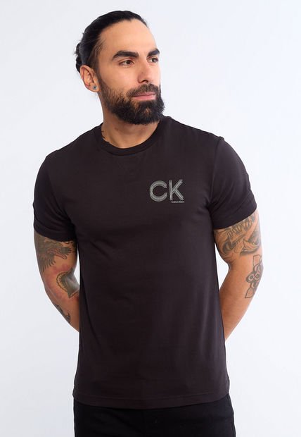 Camiseta Calvin Klein Negro