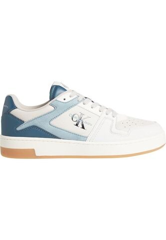 Tenis Blanco Tipo Basquet De Cuero Calvin Klein Calvin Klein