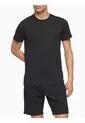 Paquete De 3 Camisetas Negras Slim Para Hombre Calvin Klein de Calvin Klein