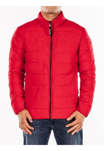 Chaqueta Manga Larga Con Cierre De Cremallera Hombre Rojo Calvin Klein
