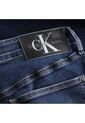 Jeans Azul De Corte Skinny Con Logo Calvin Klein de Calvin Klein