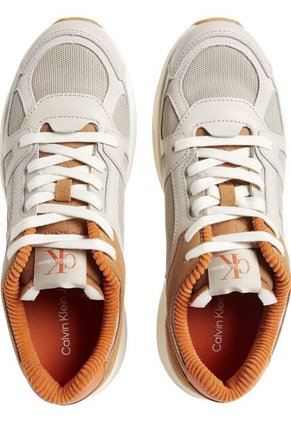 Tenis Beige Tipo Deportivas Para Hombre Calvin Klein