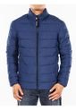 Chaqueta Manga Larga Con Cierre De Cremallera Hombre Azul de Calvin Klein