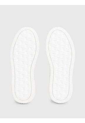 Tenis Blanco De Cuero Con Diseño De Perla Calvin Klein
