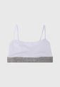 Bralette Blanco-Gris Calvin Klein de Calvin Klein