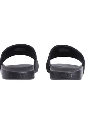 Sandalias Negro De Tiras Anchas Para Hombre Calvin Klein